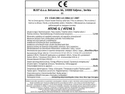 Kandalló kályha Blist ATENE S ceramic 	7 - 9 kW