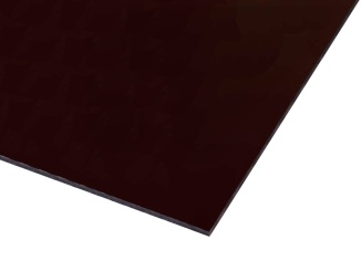 Plné dosky Arla Plast –  Arla Plast Plné polykarbonátové desky 2050 mm x 3050 mm x 3 mm, tmavě červená