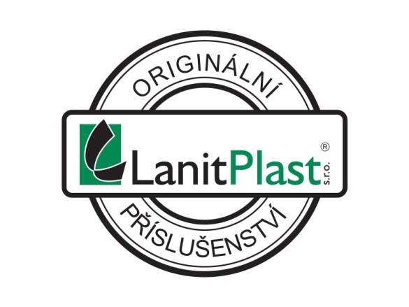 Ukončovací lišta Brett Martin AL-U s okapničkou 10 mm