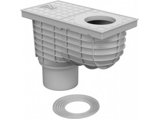 Gajgry –  Kanalizační vpusť spodní D110 – STANDARD šedá 325 Es