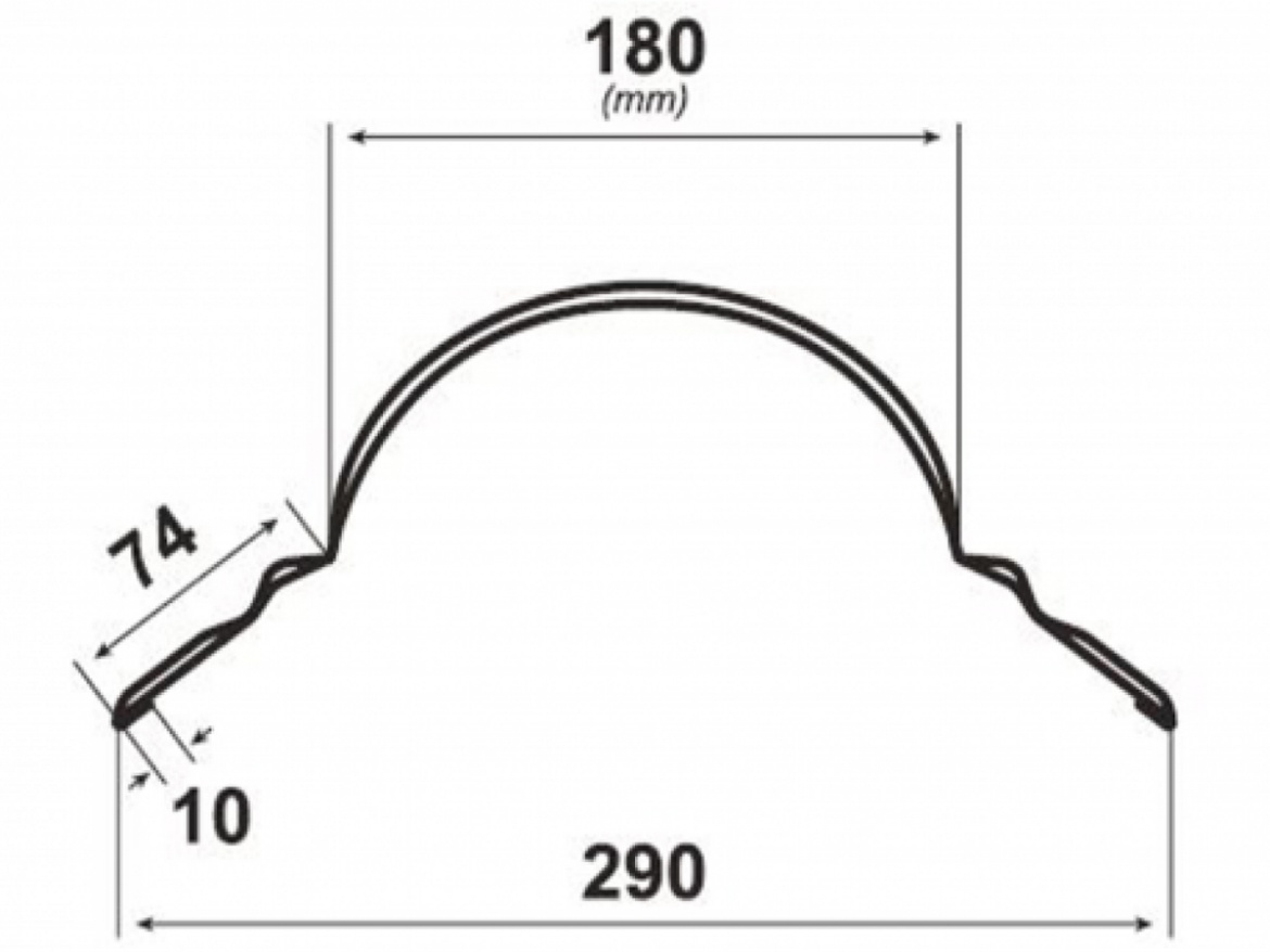 Hrebenáč (oblý) Covernit Classic