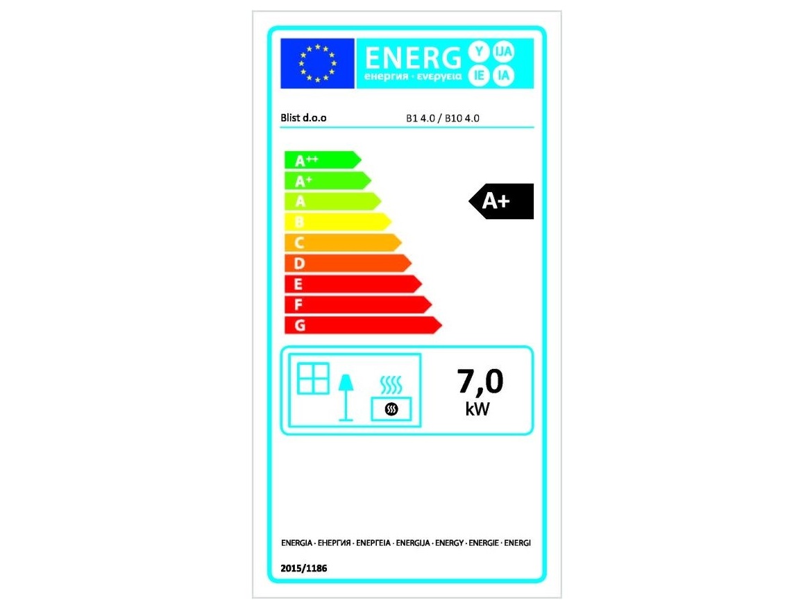 Blist Krbová kamna  B10 - 9kW