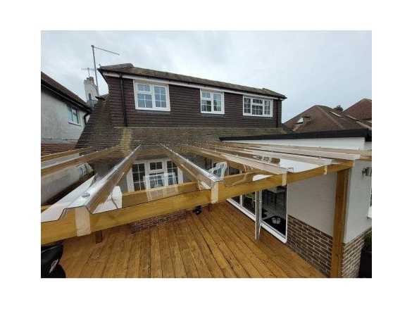 Covernit Polykarbonátová trapézová deska Glaze čirá