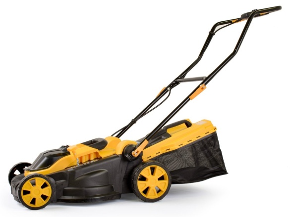 Akkus fűnyíró 2x20 V + 2x 4 Ah akkumulátor + 2x 2,4 A töltő Riwall PRO RALM 3820 SET