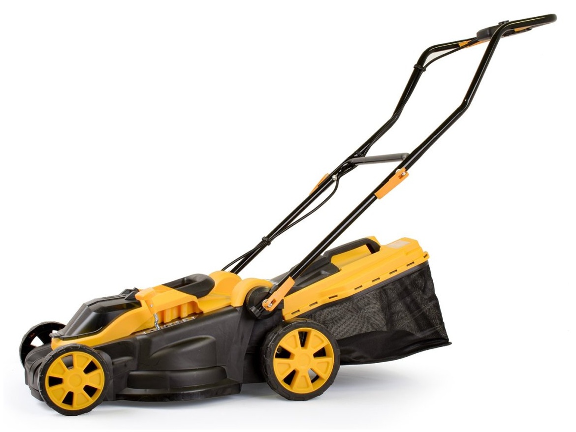 Akumulátorová sekačka 2x20 V + 2x 4 Ah baterie + 2x nabíječka 2,4 A Riwall PRO RALM 3820 SET