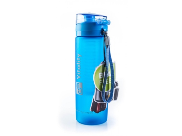 G21 Láhev  na smoothie/juice, 600 ml, modrá-zmrzlá