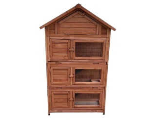 Králíkárny –  Scobax Dřevěná králíkárna FLORENCIE, 915x450x1160 mm