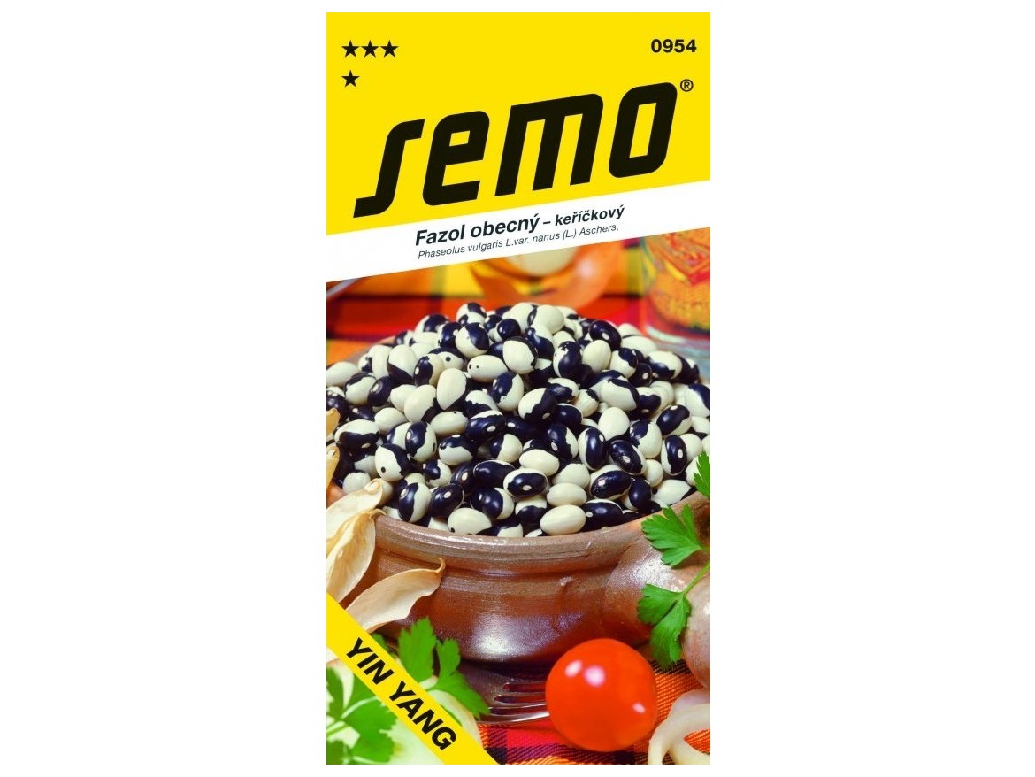 Semo Fazol keř. bílo-černý - Yin Yang 10g