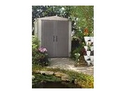 Keter Zahradní domek  Factor 6 x 6 béžový / hnědý, s podlahou, poškozený obal