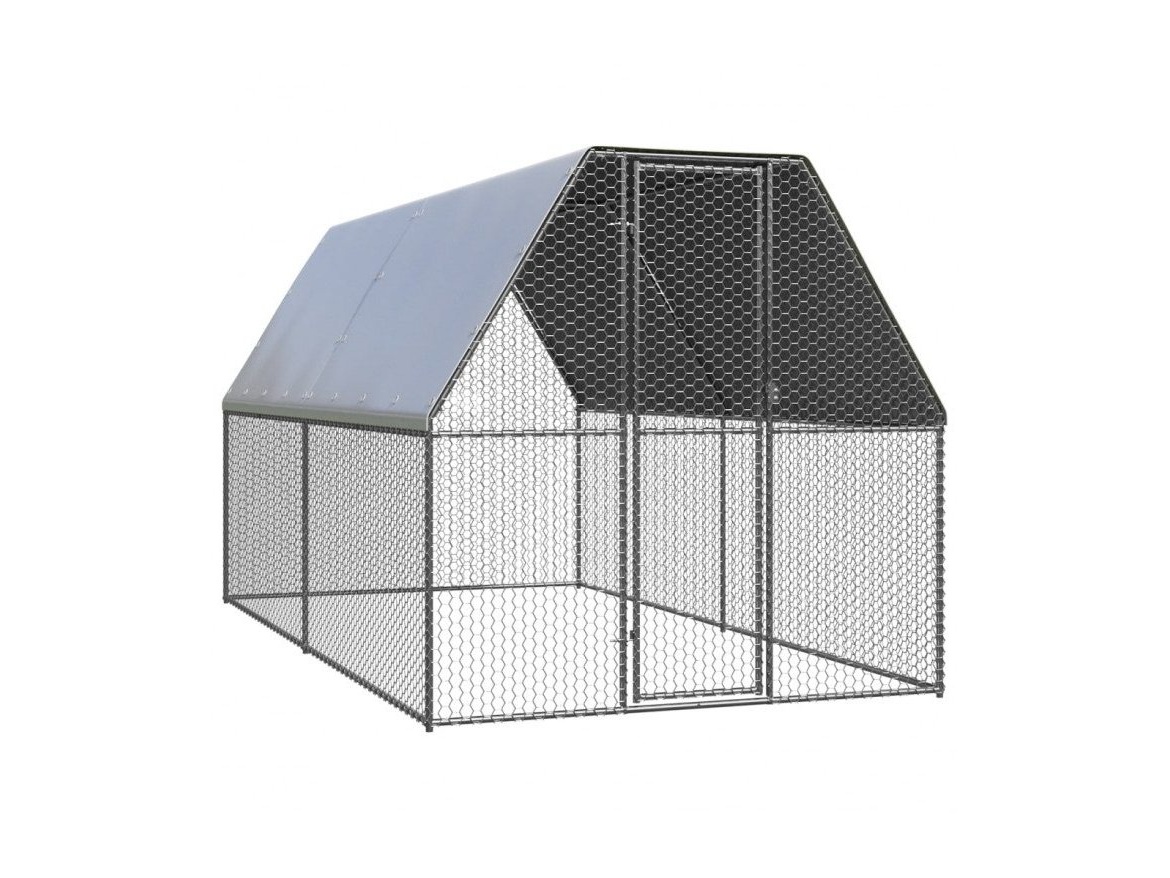 Scobax Venkovní klec - oplocený výběh - 2x4x2 m