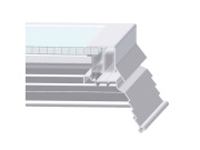 Velux Střešní výlez pro ploché střechy CXP, ploché tvrzené sklo