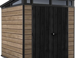 Zahradní domky –  Keter PENT Signature 7x7 Ashwood, s podlahou