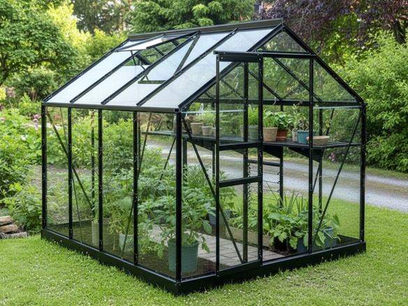 Klasický skleník Halls Popular
