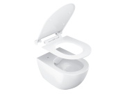 Ravak WC sedadlo Uni Chrome slim, biela