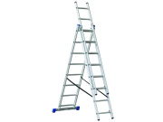 Žebřík třídílný 5,1m 3x8 G21 Štafle Triplex