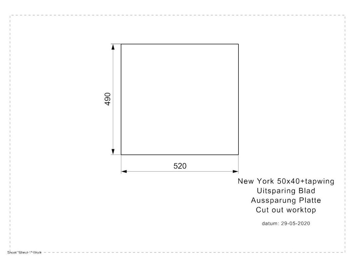 Kuchyňské dřezy Reginox New York 500