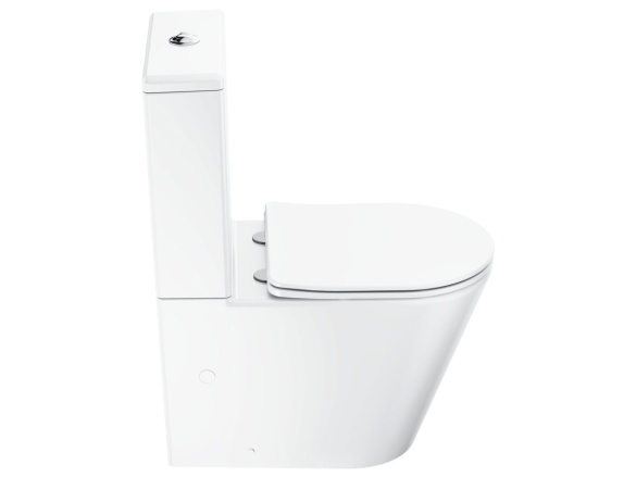 Ravak WC kombi Elegant RimOff set, vario odpad, biela