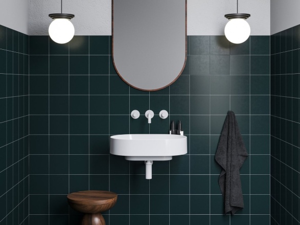 Ravak Umyvadlo Yard 60, bez otvoru pro baterii, bez přepadu, Alabaster Pink