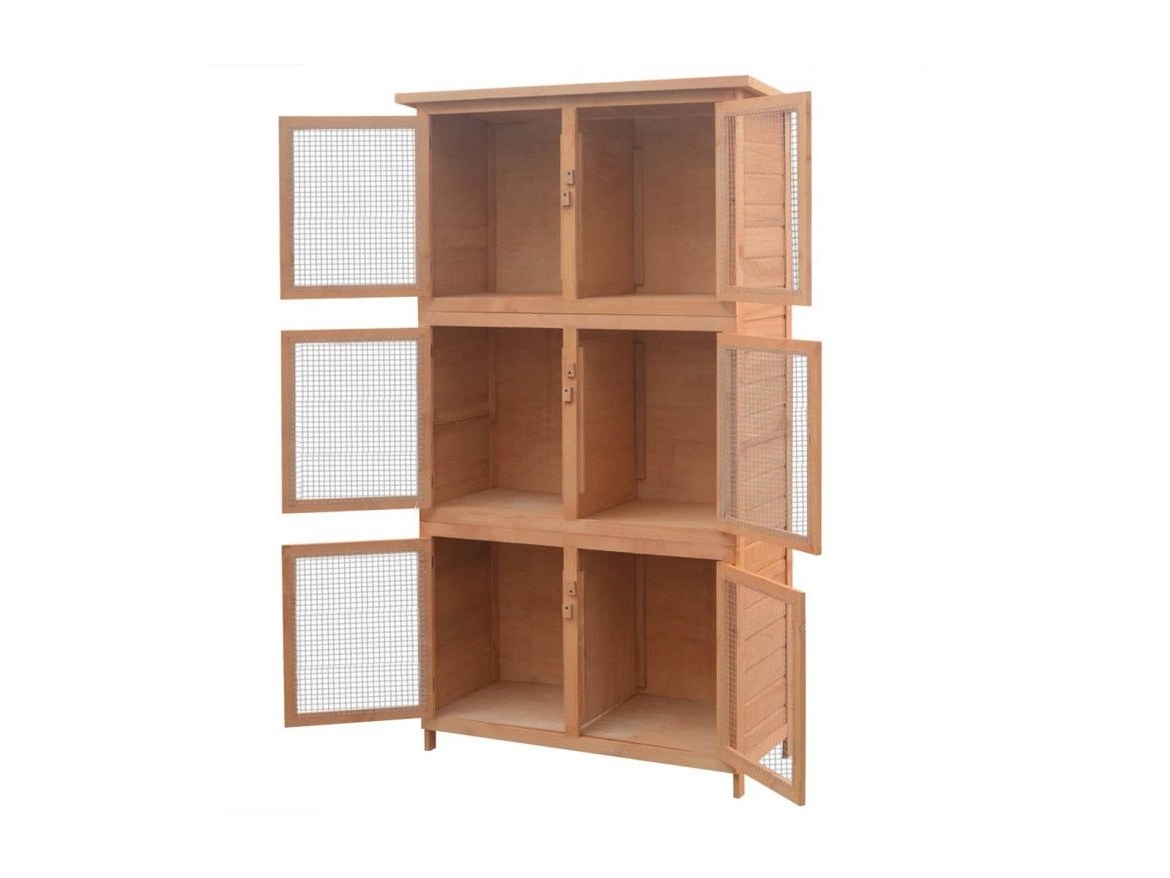 Drevená králikáreň Scobax Leo