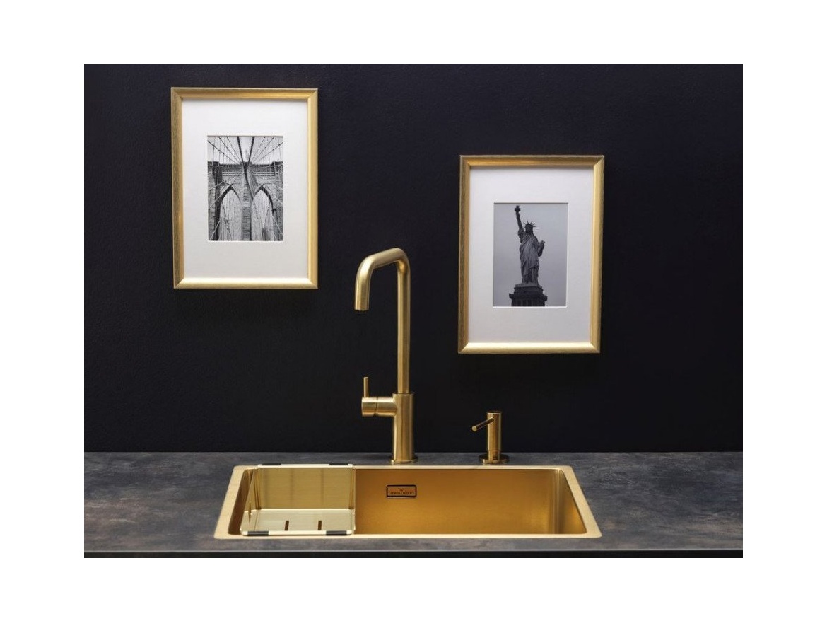 Kuchyňské dřezy Reginox SET Miami 500 Gold + baterie Crystal + příslušenství