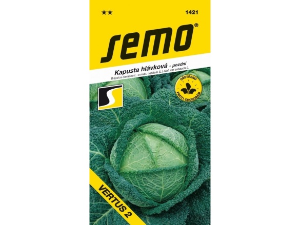 Semo Kapusta hlávková - Vertus 2 pozdní 1g