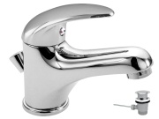 Novaservis Umyvadlová baterie Metalia 55, chrom, stojánková, s výpustí,  55001,0