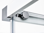 Ravak MSDPS 100x80 P, satin+transparent