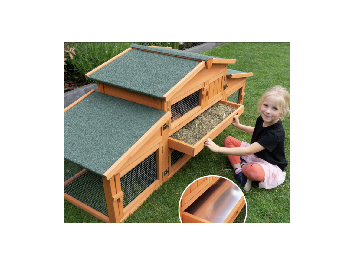 Dřevěná králíkárna Scobax Felix