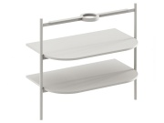 Ravak Konstrukce pod umyvadlo CS Yard 40, Smoke Grey