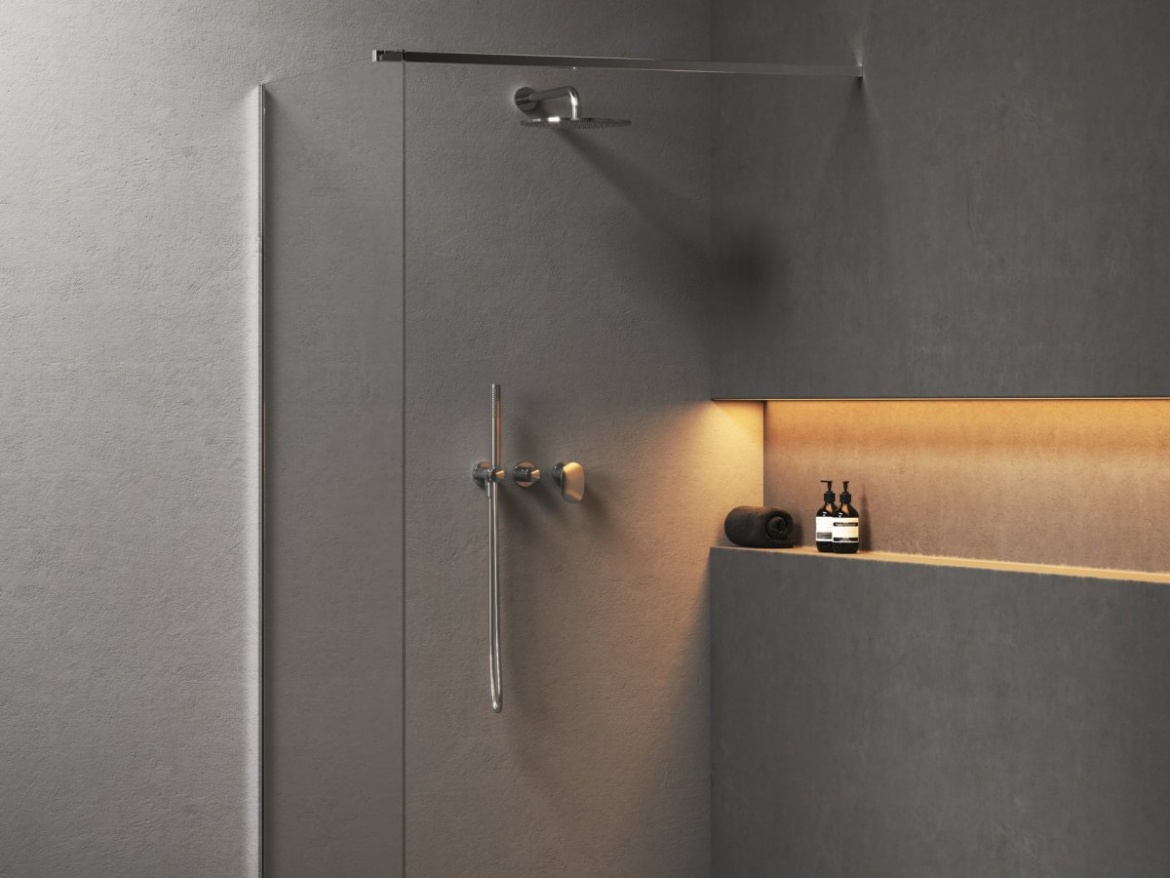 Ravak SG 065.10WHM.O2.+S Podomítková baterie 2-cestná s tělesem, se sprchovým setem, bílá matná