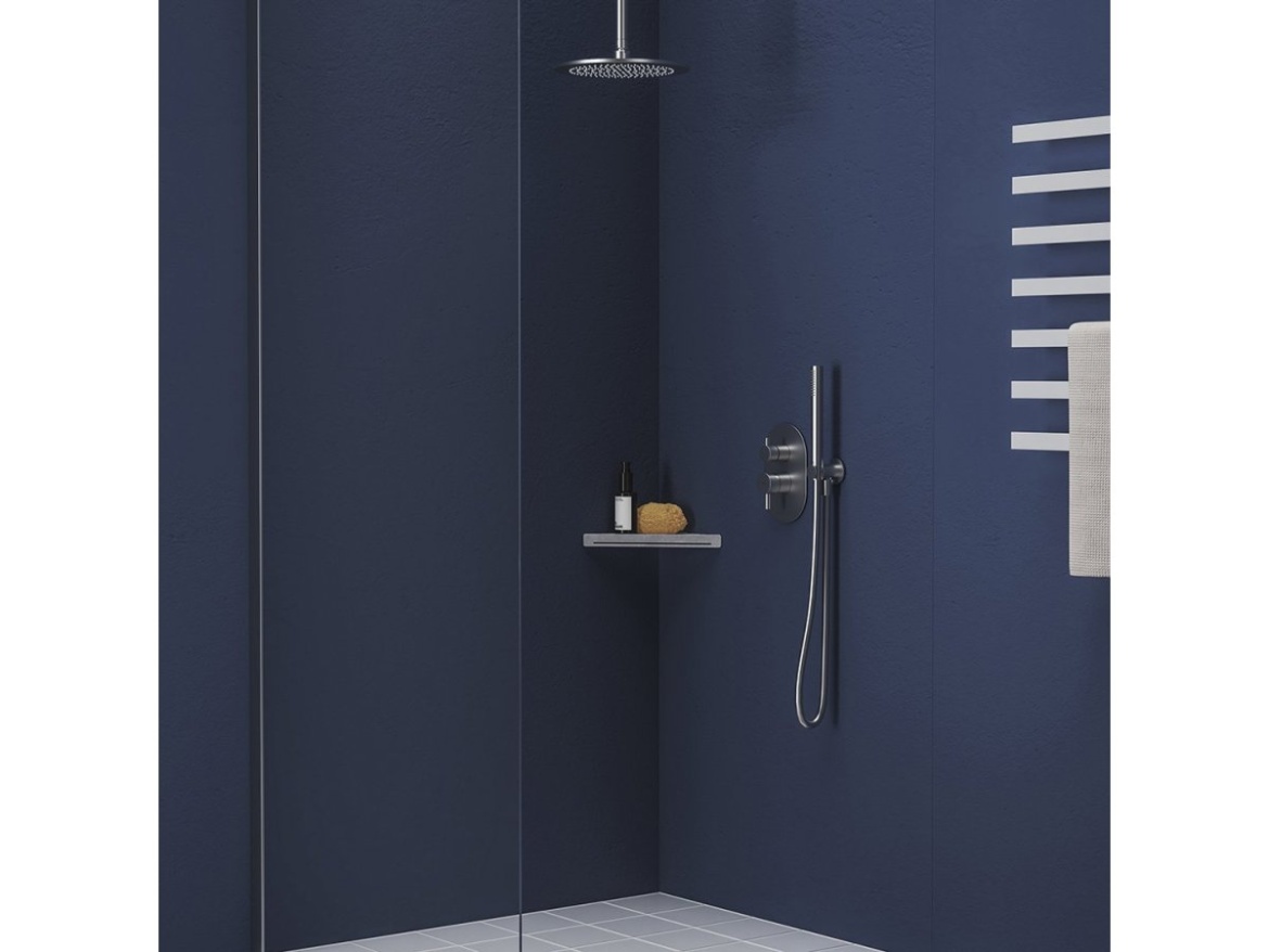 Ravak 703.00CR Sprchové rameno stropní 20 cm, chrom