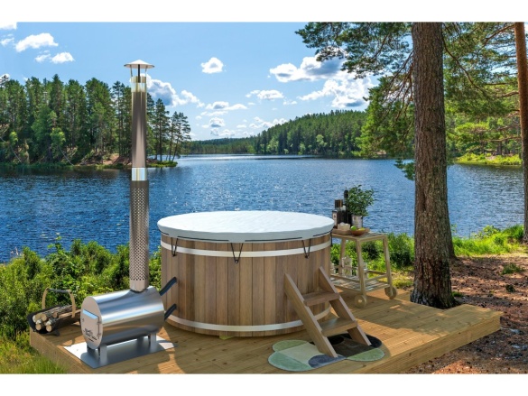 Koupací sud Tuindeco External heater