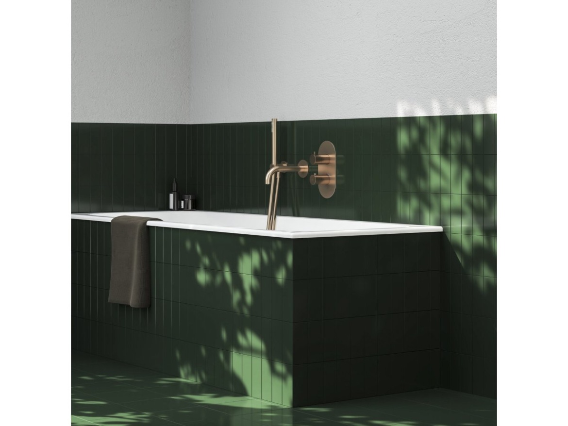 Ravak ES 063.60RGB.O2.RB07C Termostatická podomítková baterie 2-cestná bez tělesa, Rose Gold Brushed