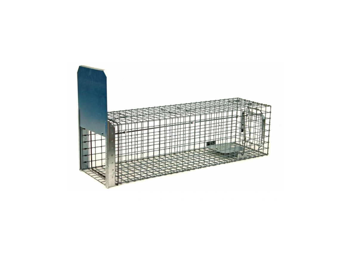 Scobax Profesionální past na lišky, kuny a kočky TRAP ST102x34x34