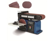 Multifunkční pásová a čelní bruska Scheppach BTS 900