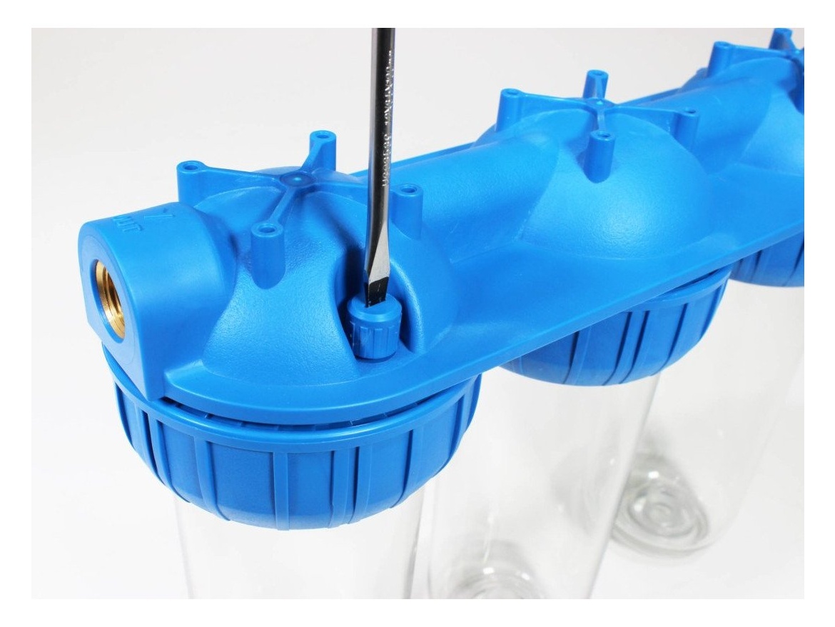 Filtrace pitné vody Donner set 3 stupňové filtrace TRIO (aktivní uhlík granutát)