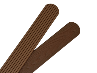 Kerítésoszlopok –  Gutta Guttafence 3D 1800 mm, světle hnědá, oblá