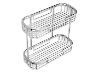 Kiegészítők –  Novaservis Polička dvojitá Drátěný program, chrom, , 6075,0