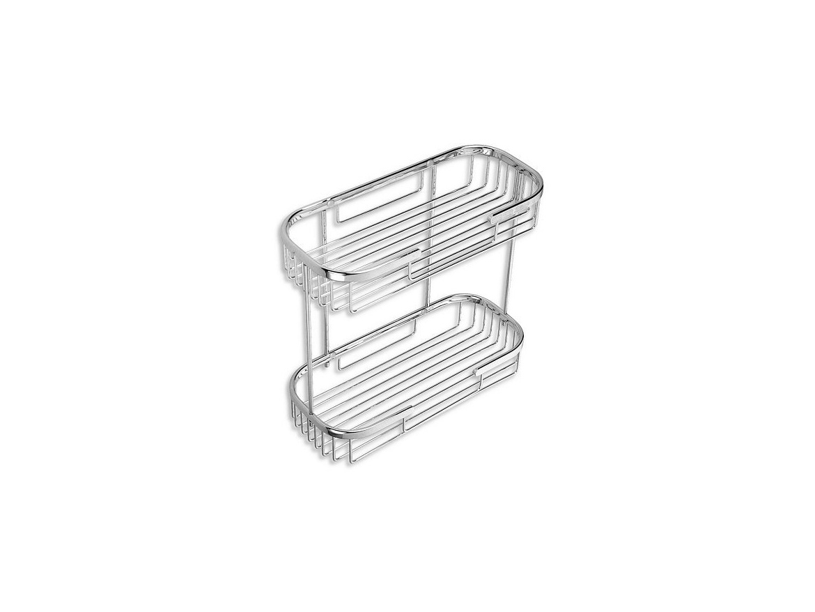 Novaservis Polička dvojitá Drátěný program, chrom, , 6075,0