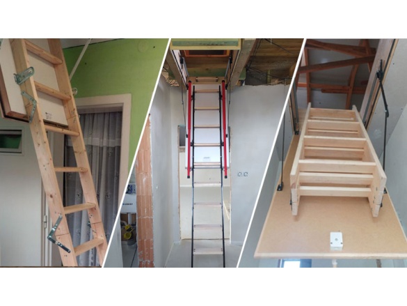 Montáže půdních schodů