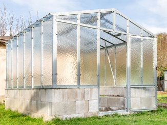 Skleník Bohemit Ambasador sklo 4 mm, 3,0 x 3,0 m