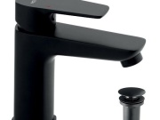 Novaservis Umyvadlová baterie Metalia 58, černá, stojánková, s výpustí,  58003,5