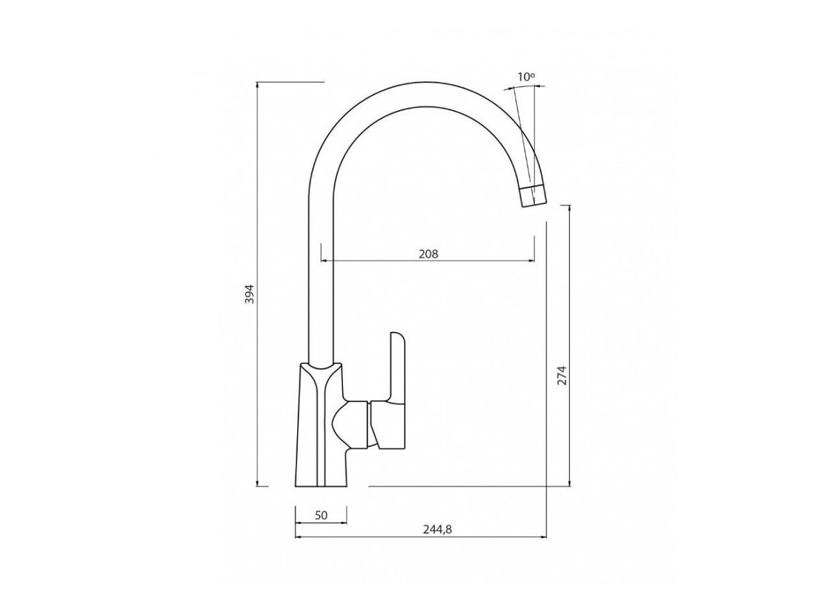 Kuchyňské baterie Helika Sabia Grace 5523JG