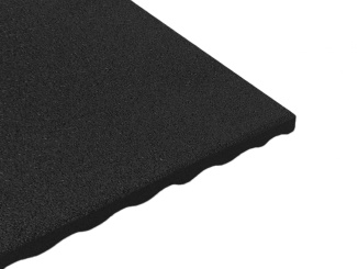 Gumi padlóburkolat –  dlažba Smart Flex černá 40 x 40 cm 2,5 cm