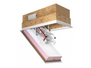 Skladacie podkrovné schody Wippro Klimatec 160 Luxe