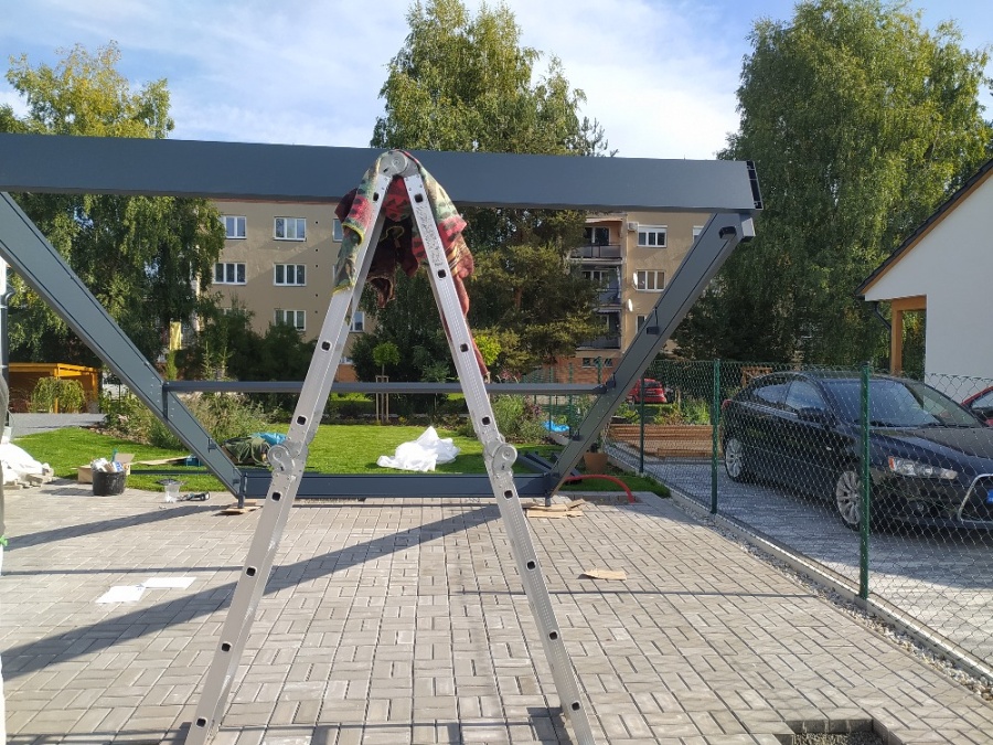 Montáže pergol, zimných záhrad a striešok