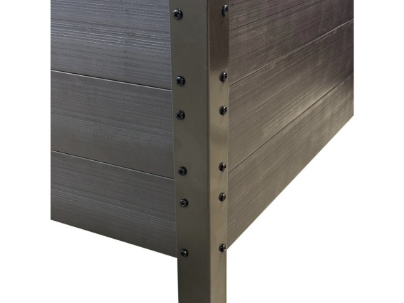 Vyvýšený záhon 150x75x30cm WOODLOOK / hnědý