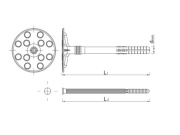 Talířová hmoždinka Koelner KI/10