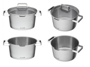 G21 Sada nádobí  Gourmet Magic s cedníkem, 13 dílů, nerez