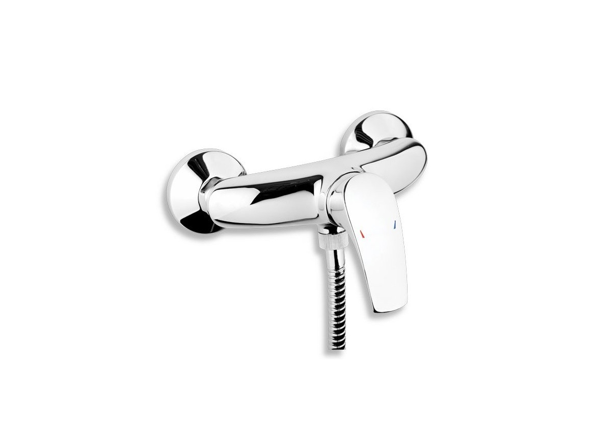 Novaservis Sprchová baterie Metalia 57 150 mm, chrom, nástěnná, bez příslušenství,  57060/1,0